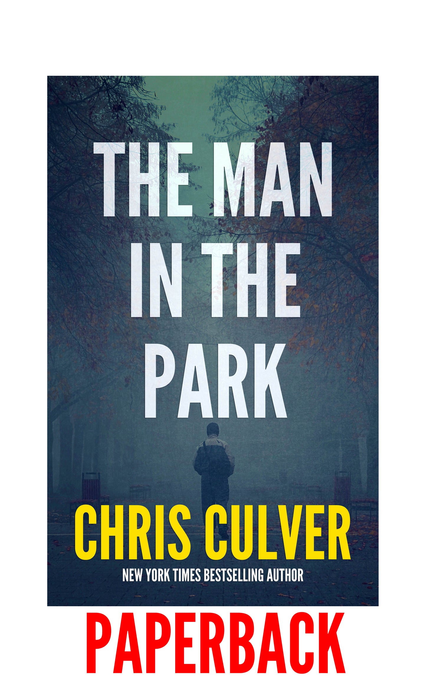The Man in the Park - paperback - SECONDS