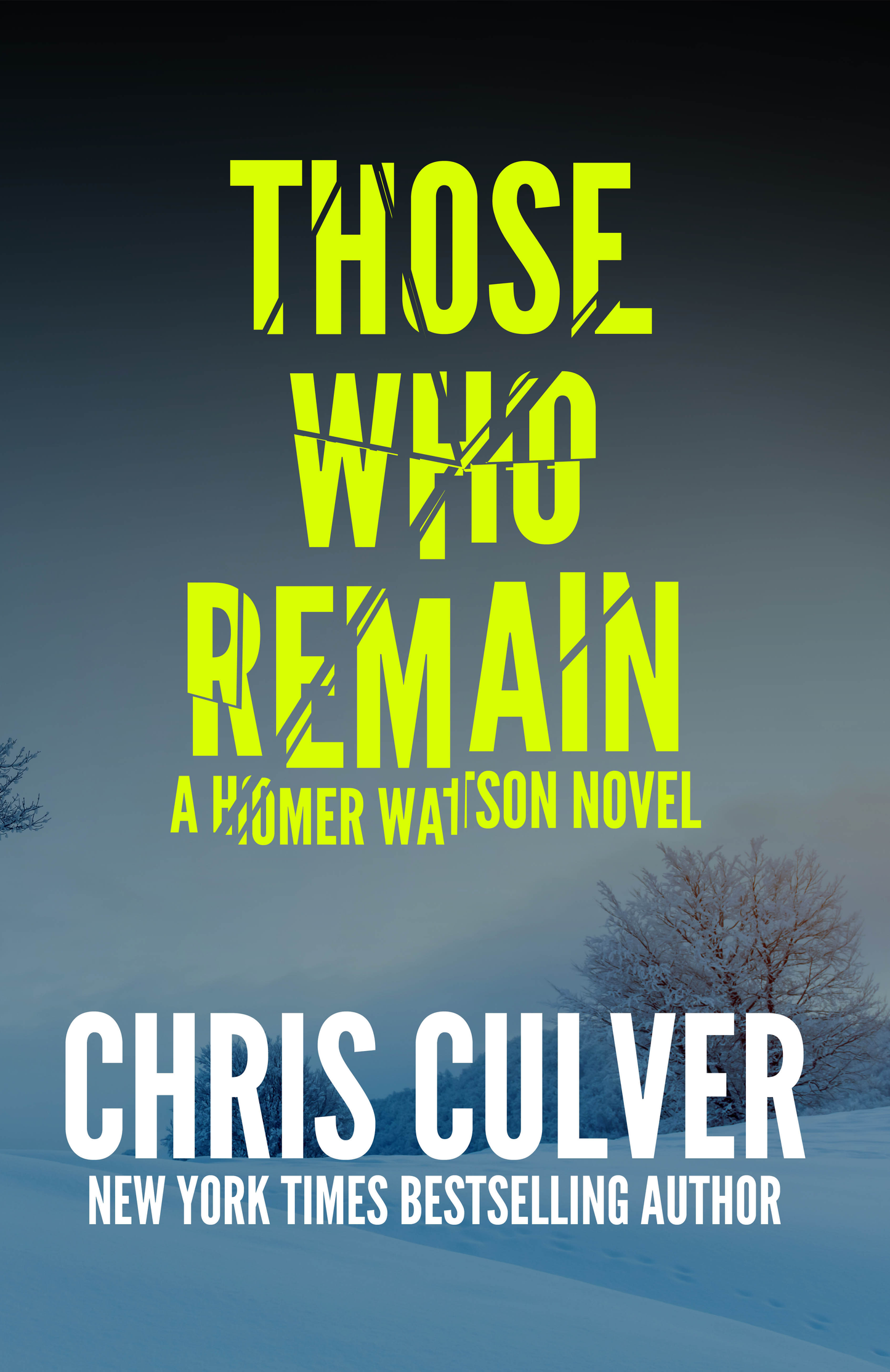 Those Who Remain - eBook